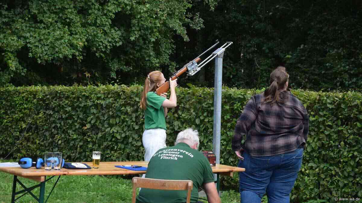 Beste Stimmung beim Schützenfest der Avantgarden der Gemeinde Bönen