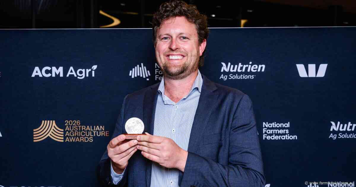 From fire horror to top award: Tim Haslam's farm safety advocacy recognised
