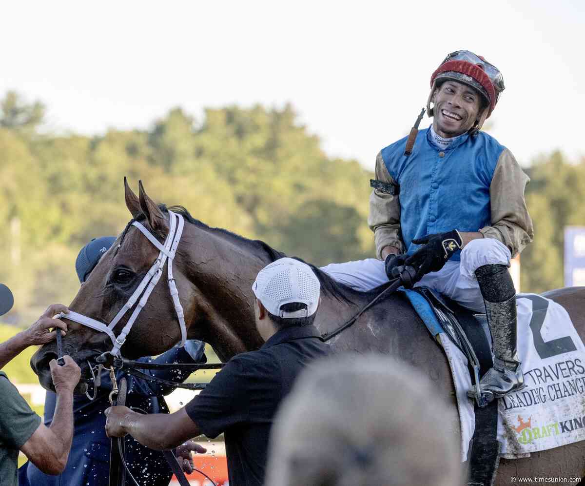 Winning the Travers in front of fans adds more magic to Manny Franco's brilliant Saratoga season