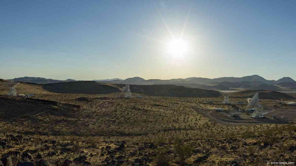 NASA expands Deep Space Network with giant new dish in California desert