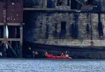 Man rescued by RNLI after becoming trapped at abandoned fort