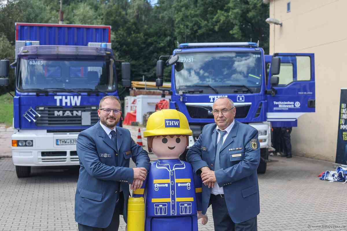 35 Jahre THW Chemnitz: Rettungsteam mit 140 Helfern und 4000 PS