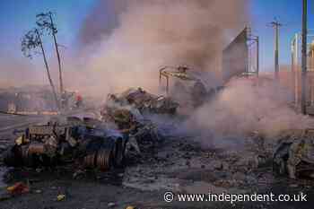 Iran fuel tanker explosion leaves 11 dead and seven injured