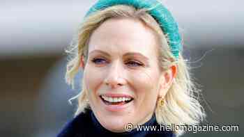 Makeup free Zara Tindall is a natural beauty in flattering skinny jeans for family day out