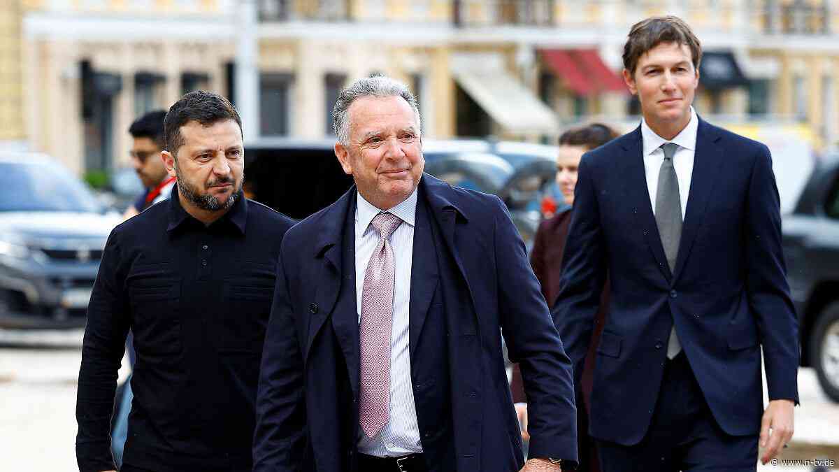 Per Zug aus Polen: Witkoff und Kushner treffen zu erstem Besuch in Kiew ein