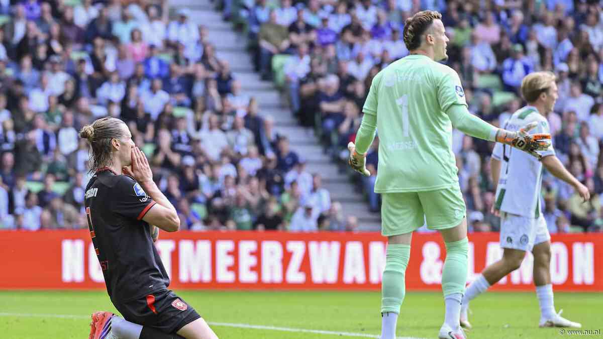 FC Groningen en FC Twente spelen gelijk in vermakelijk duel met goal Weghorst