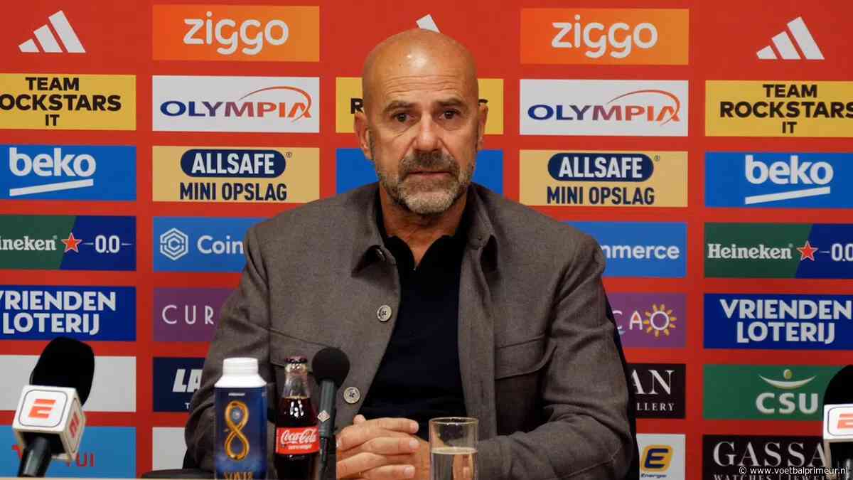 Bosz over basisdebuut Geertruida: 'Je kunt zeggen: moet je dat in de topper doen?'