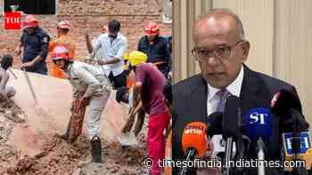 Evening Newswrap: 1 dead in Delhi building collapse, many trapped; Singapore minister condemns anti-India racism, and more