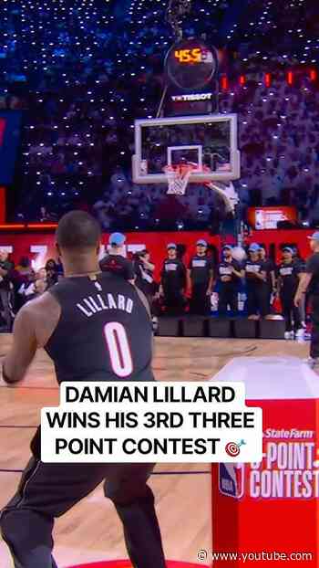 Damian Lillard will always be a knockdown shooter 🎯