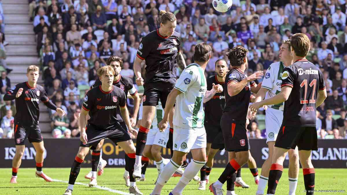 FC Groningen en FC Twente delen de punten na spektakelstuk in eerste helft