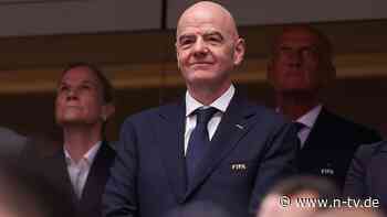 Aller Entrüstung zum Trotz: Umstrittener FIFA-Boss Infantino tritt 2027 zur Wiederwahl an