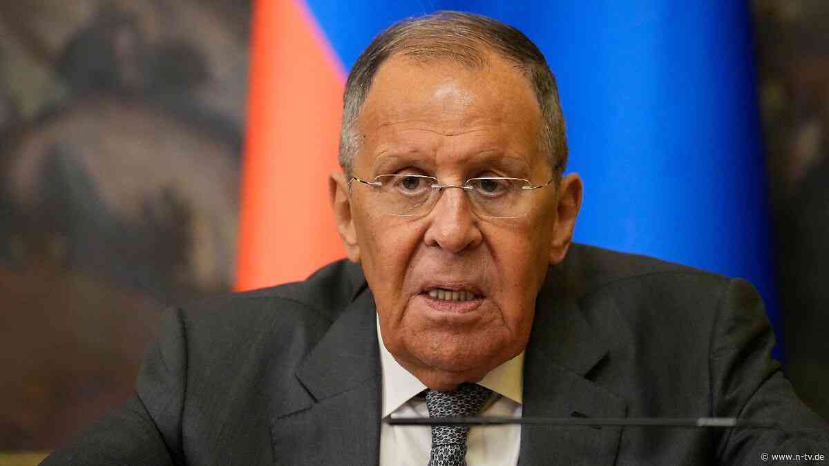 Moskau attackiert Bundeskanzler: Lawrow: "Merz erklärt uns faktisch den Krieg"