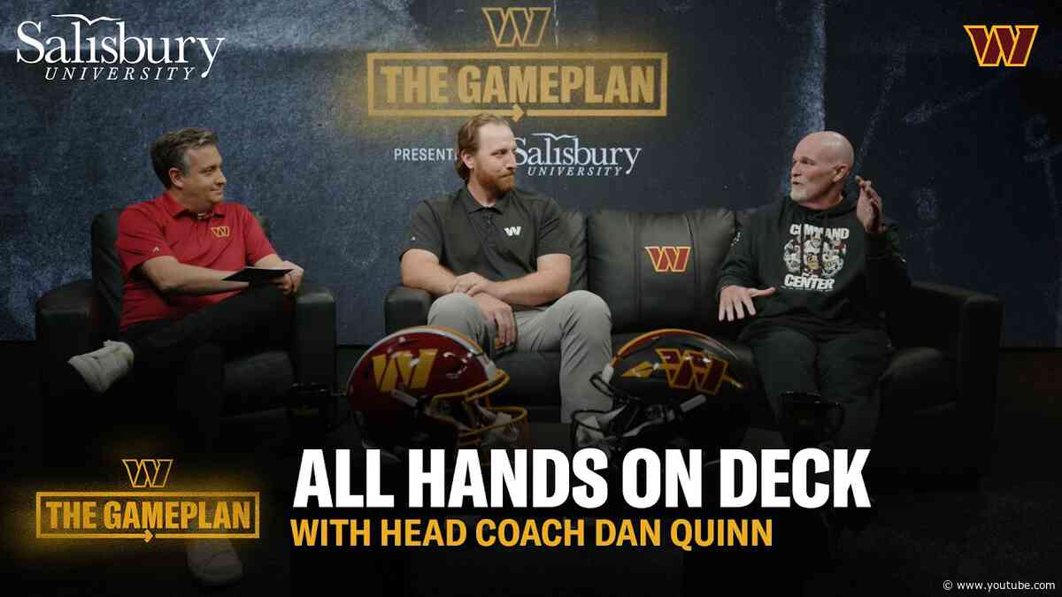 Counting Down To Commanders Kickoff With HC Dan Quinn | Washington Commanders | The Gameplan | NFL