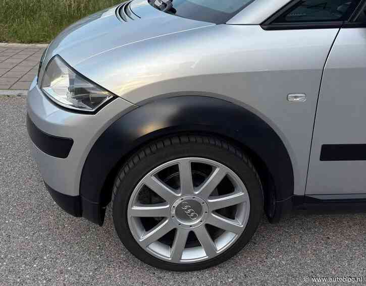 Hoe deze zilveren Audi A2 de duurste én zeldzaamste van Marktplaats is
