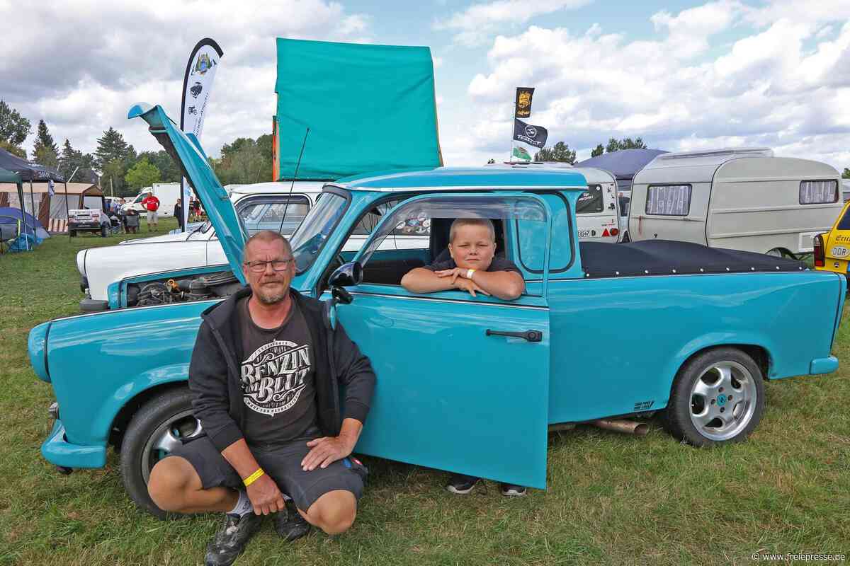 Kultautos in Zwickau: So verrückt sind die Umbauten beim Trabant-Treffen