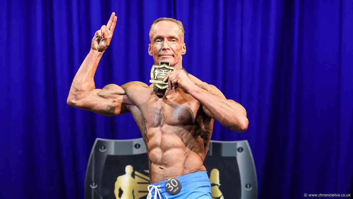 Newcastle bodybuilder, 60, proving age is no barrier by winning UK championships