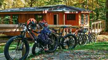 Glamping on Vermont's newest bikepacking trail