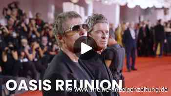 Oasis-Fieber in Venedig: Liam und Noel Gallagher feiern Premiere ihrer Doku