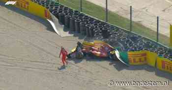 Tranen bij tifosi: keiharde crash Charles Leclerc in thuisrace van Ferrari