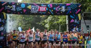 Cardiff 10k sees 10,000 runners hit streets of the capital for 40th anniversary race