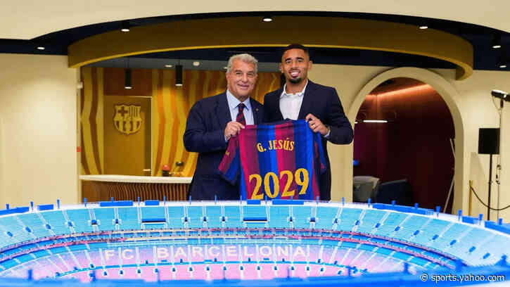 Barcelona’s first-ever Brazilian number nine wishes new signing the best: ‘Lot of nostalgia’