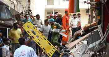 New Delhi building collapse leaves 1 dead, others trapped