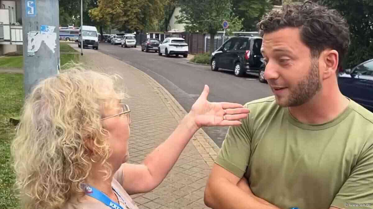 Plötzliches Verständnis: Grünen-Chef Banaszak und die AfD-Anhänger aus Haldensleben