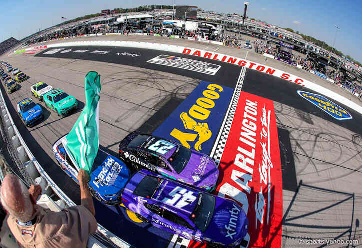 NASCAR starting lineup for Cup race at Darlington in September 2026