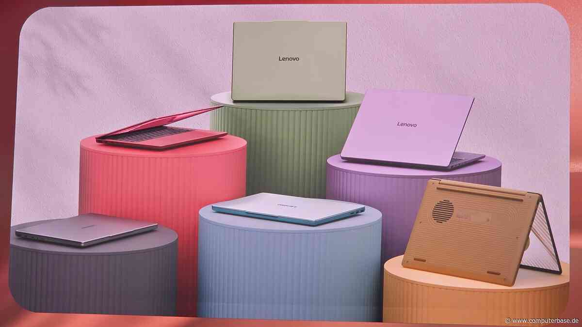 Lenovo in bunt: IdeaPad Vibe greift in 7 Farben mit AMD & Qualcomm das MacBook Neo an