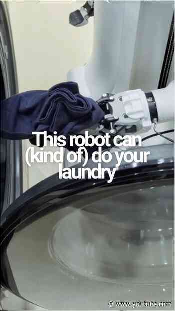 This robot can do your laundry for you… #ifa2026