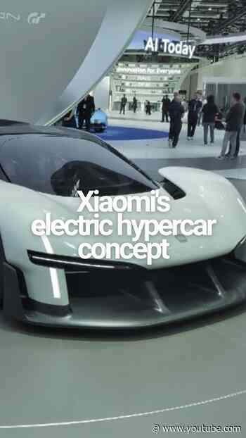 Xiaomi's Electric Hypercar concept