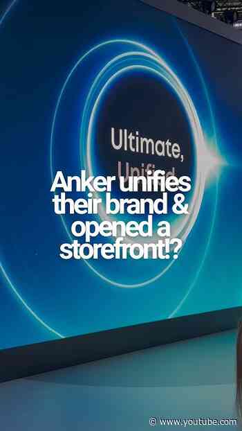 Anker unifies their brand and announces their first ever storefront in Berlin 🤯🤩