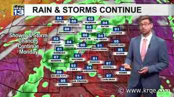 Sunday Forecast: Trending warm with showers, storms