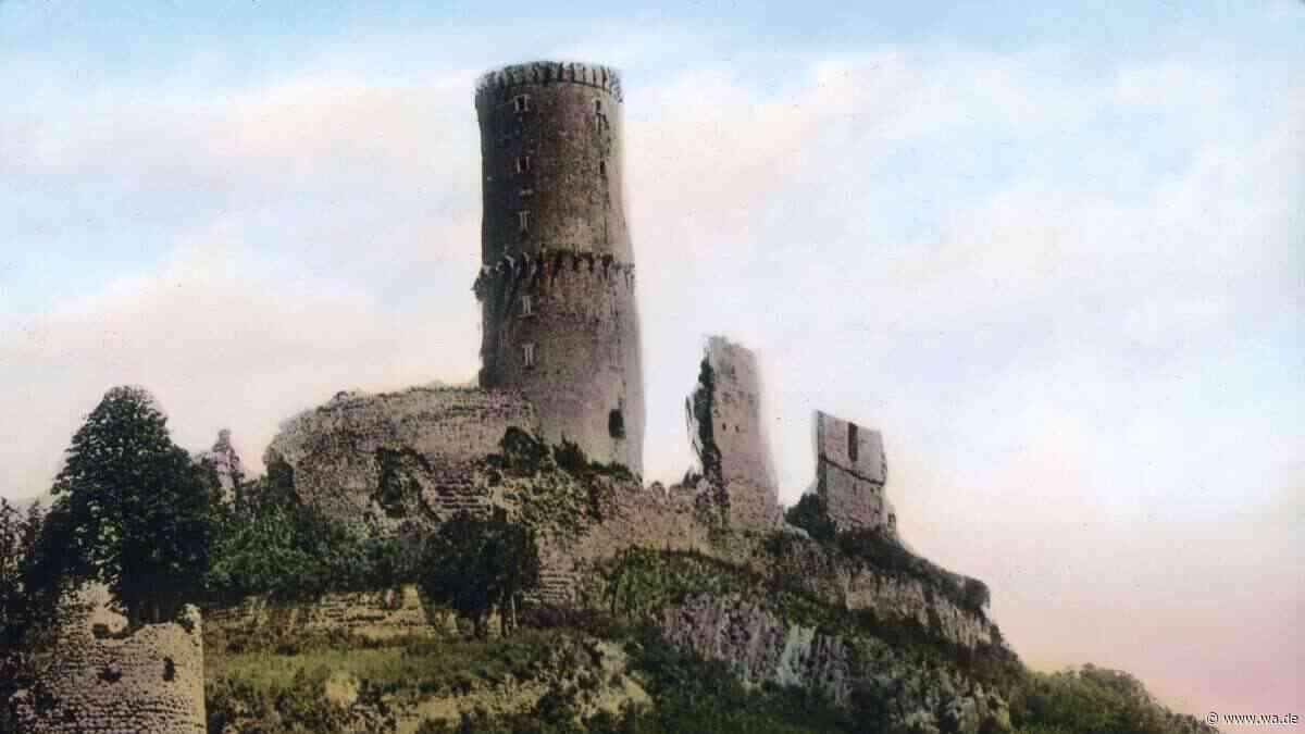 Aus dem 13. Jahrhundert: Markante Burgruine mit Panoramablick über den Rhein mitten in NRW