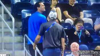 US Open star has fan ejected from late-night match in latest dramatic scenes after influencer drama