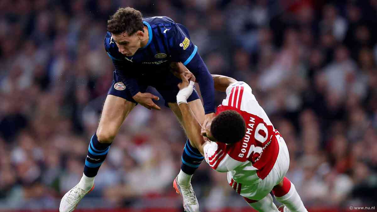 Ajax moet Bouwman maand missen door gekneusde long na beuk Van Bommel