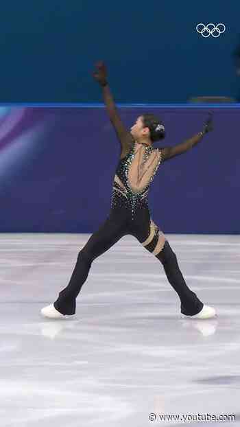 Zhang Ruiyang left her mark with a fierce short program!