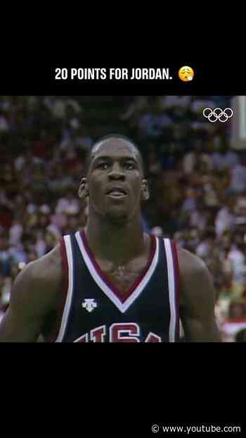 Ladies and gentleman... Mr. Michael Jordan! 🏀🤯 #Olympics #Basketball #LosAngeles1984