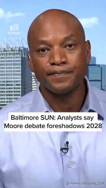 Baltimore Sun: Analysts say Moore debate foreshadows 2028