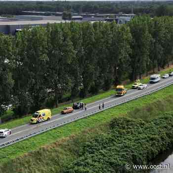 N36 tussen Almelo en Vriezenveen gesloten na ongeluk