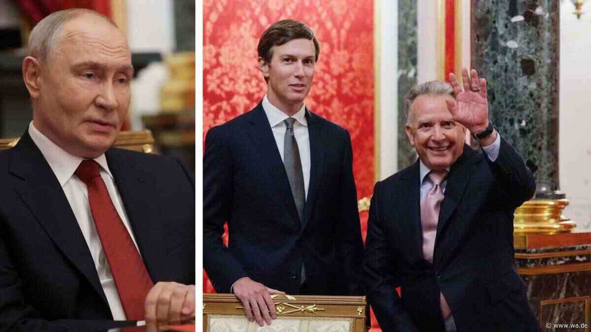 Ende vom Ukraine-Krieg? Putin trifft Trump-Gesandte – Kreml spricht von „konstruktiven“ Gesprächen