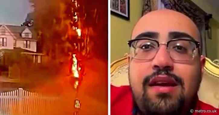 Man struck by lightning in a one-in-a-million chance buys lottery ticket next day