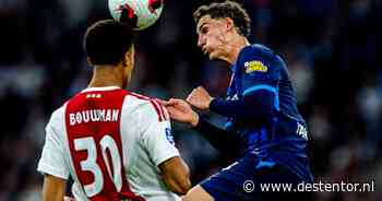 Ajax-verdediger Aaron Bouwman maand uit de roulatie na beuk van Ruben van Bommel