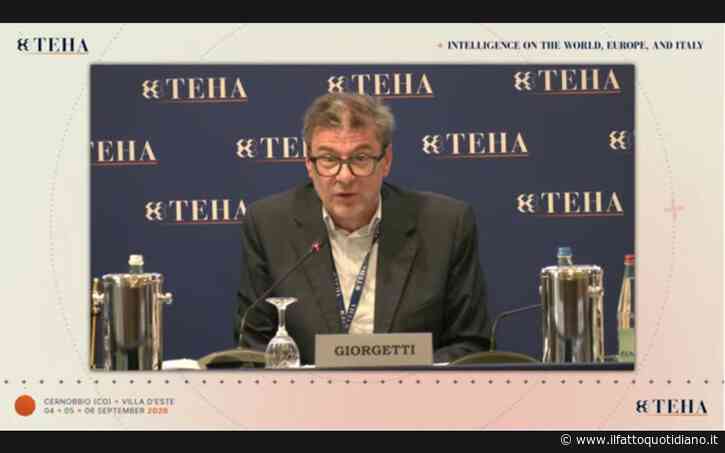 Giorgetti a Cernobbio: “Costo dell’energia? L’Italia paga due volte le guerre con lo stop al gas russo e gli attacchi alle raffinerie”