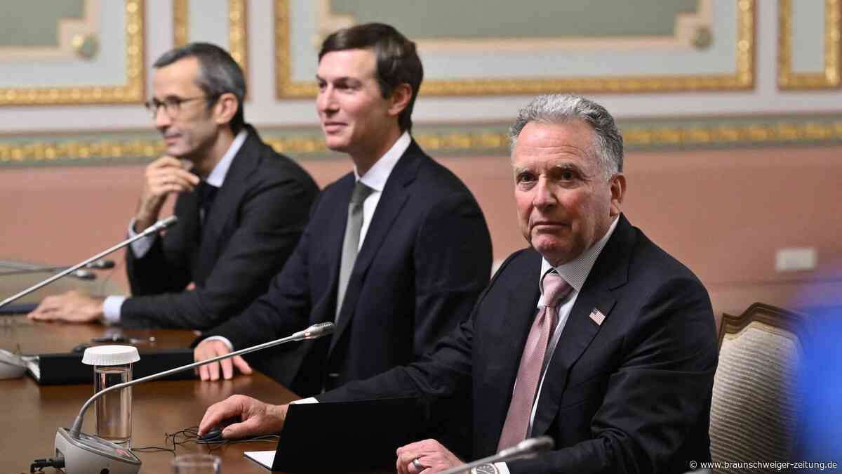Ukraine-Krieg: US-Gesandte Witkoff und Kushner in Kiew – „Gespräche begonnen“