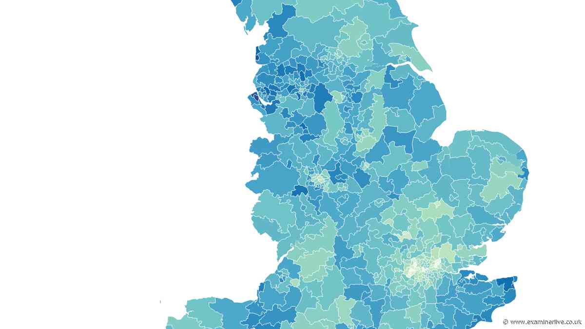 England's most depressed places mapped as three Yorkshire areas among worst