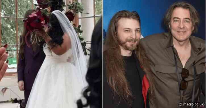 Jonathan Ross’ rarely seen son Harvey marries long-term partner in lavish ceremony