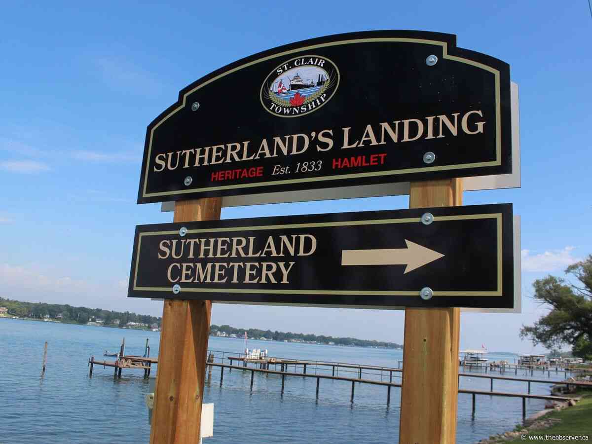 St. Clair Township's Heritage Hamlet sign project is now complete