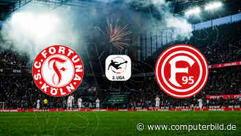 Fortuna Köln gegen Fortuna Düsseldorf heute live und gratis im TV und Stream?