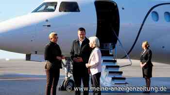Von der Leyen trifft zu brisantem Besuch in Grönland ein